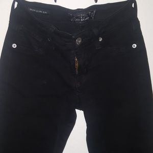 Black lucky brand skinny legging jean